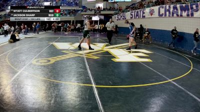 150 lbs Consi Of 8 #1 - Wyatt Culbertson, Whitmire vs Jackson Sharp, Woodland