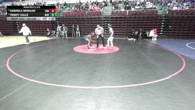 125 lbs Quarterfinal - Gabriela Morales, Lancaster vs Trinity Halls, North Charleston
