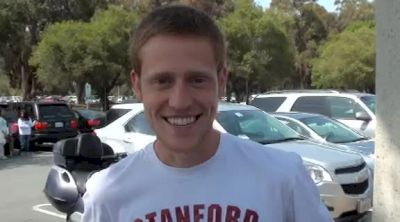 Brendan Gregg the day after 28.54 10k PR at the 2012 Stanford Invitational