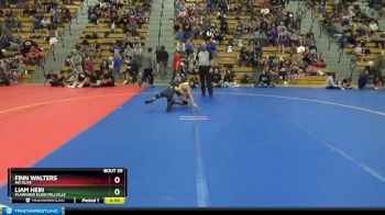 60 lbs Cons. Round 2 - Liam Hein, Plainview Elgin Millville vs Finn Walters, MN Elite