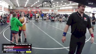 136 lbs Round 2 - Ireland Dyer, The Best Wrestler vs Grace Dack, Shelton Wrestling Club