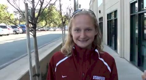 Kathy Kroeger talks about running healthy and moving up in the NCAA ranks