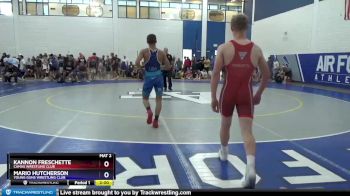 75 lbs Quarterfinal - Kannon Freschette, Camas Wrestling Club vs Mario Hutcherson, Young Guns Wrestling Club