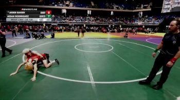 5A 126 lbs Cons. Semi - Aiden Baker, Mission Sharyland vs Aidan Rodriguez, Corpus Christi Veterans Memorial
