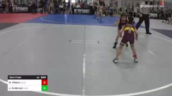 50 lbs Semifinal - Madden Peters, Wabasso vs Jaelyn Anderson, Nebraska Wr Ac