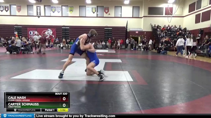 113 lbs Round 3 - Cale Nash, Clear Creek-Amana vs Carter Schmauss ...