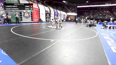 106 Class 2 lbs Cons. Round 3 - Colby Schreck, Mid-Buchanan vs Landon Smith, Savannah