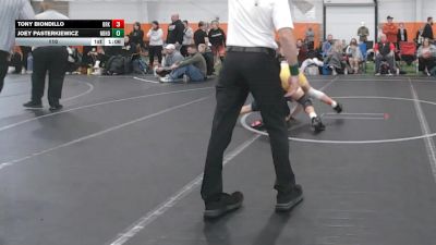 110 lbs Round 8 (10 Team) - Tony Biondillo, Brecksville vs Joey Pasterkiewicz, Neighborhood Wrestling