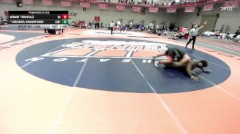 285 lbs Champ. Round 2 - Aidan Trujillo, North Central vs Keonta Crawford, Castleton