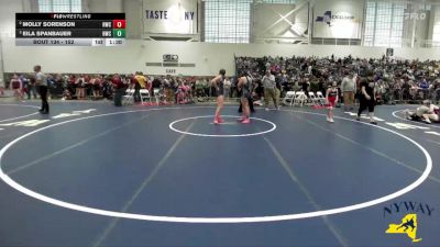 152 lbs Round 1 - Molly Sorenson, Homer Wrestling Club vs Eila Spanbauer, Homer Wrestling Club