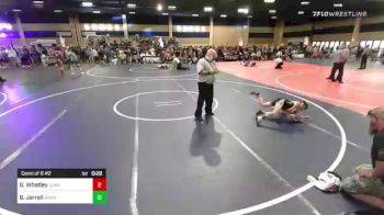 65 lbs Consi Of 8 #2 - Gavin Whatley, Sunkist Kids/Monster Garage vs Brody Jarrell, Granite WC