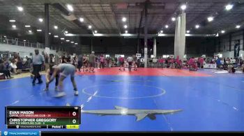 144 lbs Semis & 1st Wb (8 Team) - Evan Mason, CAPITAL CITY WRESTLING CLUB vs Christopher Greggory, INVICTUS WRESTLING CLUB