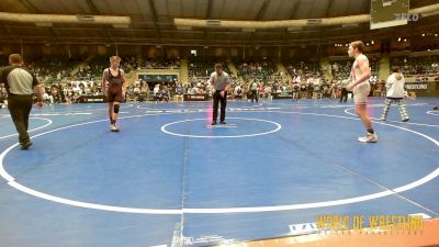 145 lbs Round Of 32 - Mason Savidan, Sunkist Kids Monster Garage vs Trevor Engles, Blanchard High School