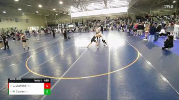 125 lbs Cons. Semi - Wyatt Coates, TW Wrestling vs Camden Caufield, Roy Wrestling Club