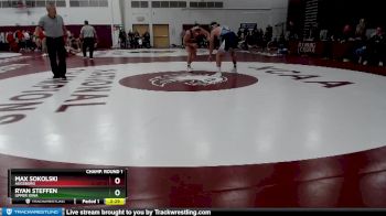 165 lbs Champ. Round 1 - Max Sokolski, Augsburg vs Ryan Steffen, Upper Iowa