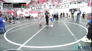 46 lbs Round Of 16 - Wyatt Hicks, Choctaw Ironman vs Paul Velazquez, Lexington Wrestling Club