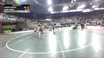 140 lbs Cons. Round 4 - Hazel Harris, Crook County vs Audrina Rendon, Sunnyside