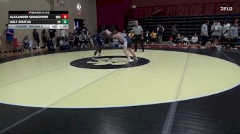 133 lbs Champ. Round 2 - Duly Brutus, Keiser University vs Alexander Grabowski, Montreat College
