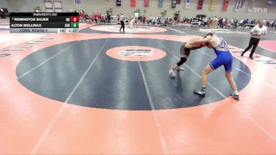 184 lbs Cons. Round 4 - Remington Bauer, Baldwin Wallace vs Alton Mullinax, Aurora Universtiy