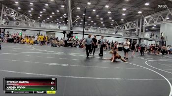 113 lbs Round 5 (8 Team) - Stefano Garcia, Ohio Gold vs Xaiden Wynn, Gettysburg