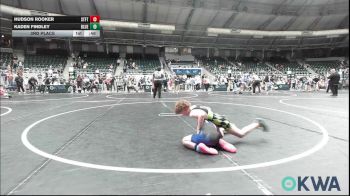 64 lbs 3rd Place - Hudson Rooker, Standfast vs Kaden Findley, Blue Devil Wrestling