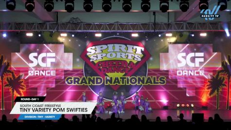 South Coast Freestyle - Tiny Variety Pom Swifties [2025 Tiny - Variety Day 1] 2025 Spirit Sports Grand Nationals