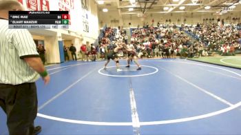 Boys 175 lbs Cons. Semi - Eric Ruiz, Menlo-Atherton Boys vs Eliart Manzur, Palma Boys