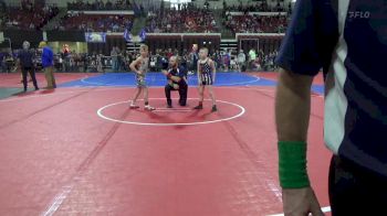 70 lbs Quarterfinal - Kaiser Osborn, Natrona Colts Wrestling Club vs Stuart Maness, Dillon Wrestling Club