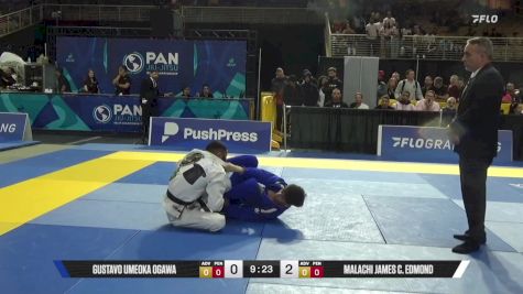 Malachi James C. Edmond vs Gustavo Umeoka Ogawa 2025 Pan Jiu Jitsu IBJJF Championship