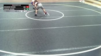 141 lbs Round 3 (6 Team) - Jordon Oehme, Sioux Falls vs Braeden Moore, Central Missouri