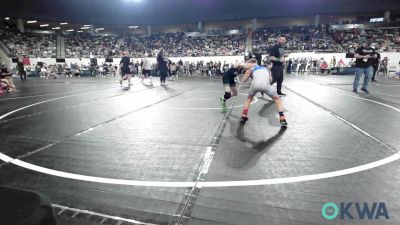 67 lbs 5th Place - Maddox Harris, Husky WC vs Patrick Real, Sallisaw Takedown Club