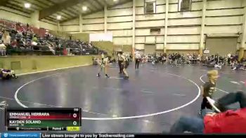 110 lbs Finals (2 Team) - Emmanuel Herrara, Spanish Fork vs Kayden Solano, Beaver