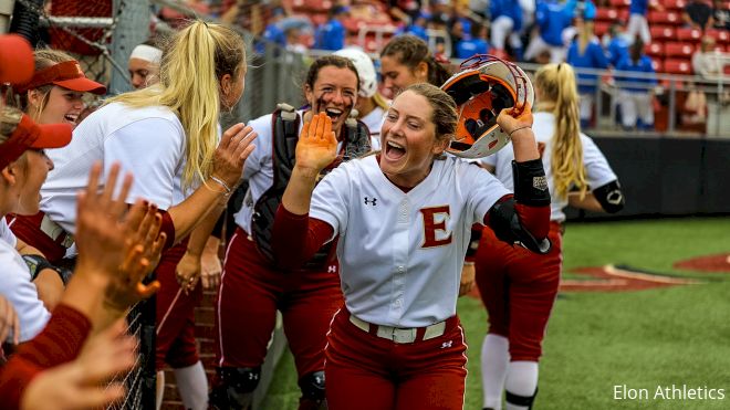 Two-Out Hitting Lifts Elon Over Charleston In CAA Tournament
