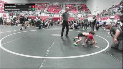 46 lbs Consi Of 4 - Rowdy Ward, Lexington Wrestling Club vs Everett Collard, Standfast