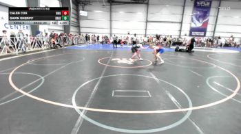 135 lbs Rr Rnd 3 - Caleb Cox, Knights Wrestling Club vs Gavin Sheriff, Brady Strong