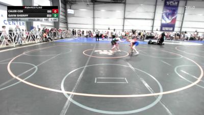 135 lbs Rr Rnd 3 - Caleb Cox, Knights Wrestling Club vs Gavin Sheriff, Brady Strong