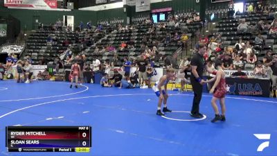 77 lbs Semifinal - Ryder Mitchell, WI vs Sloan Sears, IL