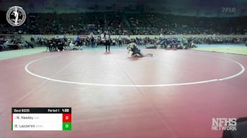 6A-113 lbs Quarterfinal - Nash Neeley, DEER CREEK (ED) vs Bradley Lazzerini, BROKEN ARROW
