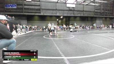 110 lbs Champ. Round 1 - Brock Mcgrath, SlyFox Wrestling Academy vs Conway Douglas, Clearwater Youth