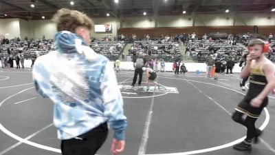 90 lbs Quarterfinal - Latigo Reed, Legacy Elite vs Darian Bostick, Gold Rush Wrestling