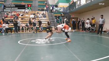 190.0 Round 3 - Sadler DeFrain, Haven High School vs Calvin Keith, Larned High School