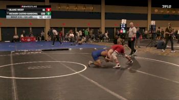 125 lbs C Of 16 #2 - Blake West, Northern Illinois vs Richard Castro-Sandoval, Cal State Bakersfield