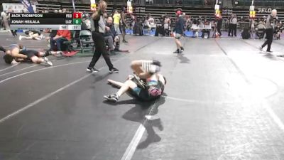 136 lbs Consi Of 4 - Jack Thompson, Pride WC vs Jonah Heilala, Lacey Lions