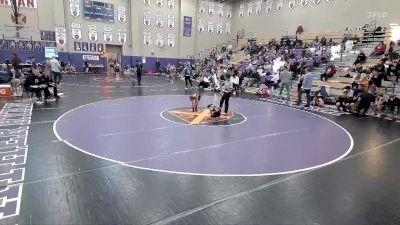60 lbs Round 3 (8 Team) - Lincoln A, Sumner County Wrestling Club vs Fletcher O, Middle Tennessee Free Agents
