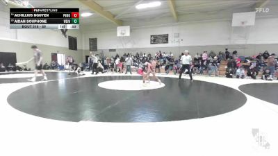 89 lbs Cons. Round 2 - Achillius Nguyen, Central Catholic vs Aidan Souphone, Espana Wrestling