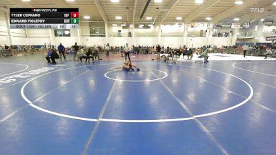 100 lbs Consi Of 16 #2 - Tyler Ceprano, Top Flight Wrestling Academy vs Edward Fioletov, Dirty Den WC