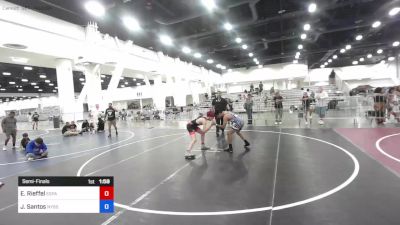 123 lbs Semifinal - Eddie Rieffel, Espana WC vs Juan Santos, Nyssa Mat Club