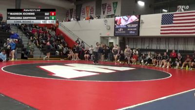 130 lbs Cons. Round 4 - Madison Jochems, Baxter vs Breanna Griffiths, Ottumwa