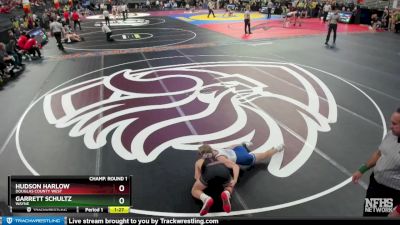 Champ. Round 1 - Garrett Schultz, Wayne vs Hudson Harlow, Douglas County West