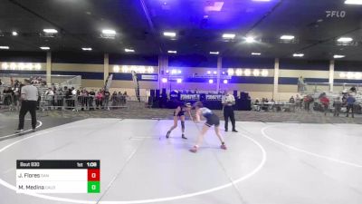 101 lbs Round Of 32 - Jacqueline Flores, San Clemente Girls vs Maritza Medina, Caldwell WC